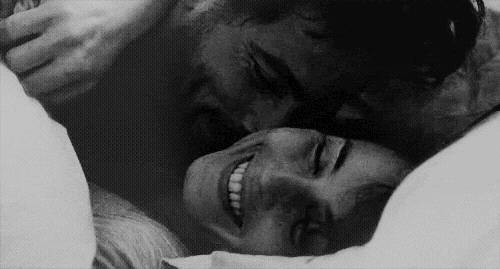 relationship goals black and white gif