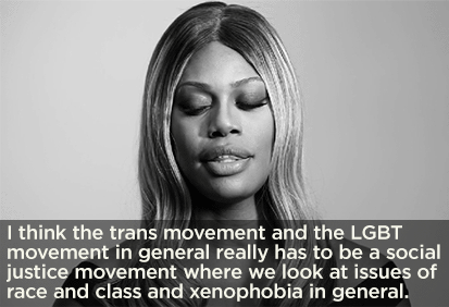 Laverne Cox habla sobre la lucha del movimiento LGTB
