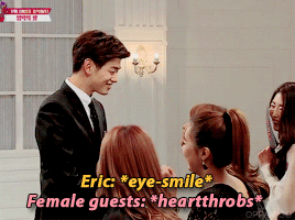 [eric nam, 에릭남, kbs best man, 가싶남, @sora: i volunteer to be in ur position ㅋㅋㅋ, this took a while to make bcz im too emotionally involved and by that i mean i keep replaying his aegyo scene hahahah, kvariety, omisoedits]