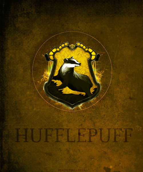 I'm also a bit Hufflepuff-y inside :D
